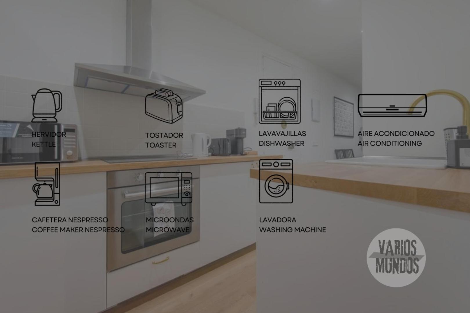 Cozy Apt Para 6Pax A Escasos Metros Del Retiro - Madrid E1 외부 사진