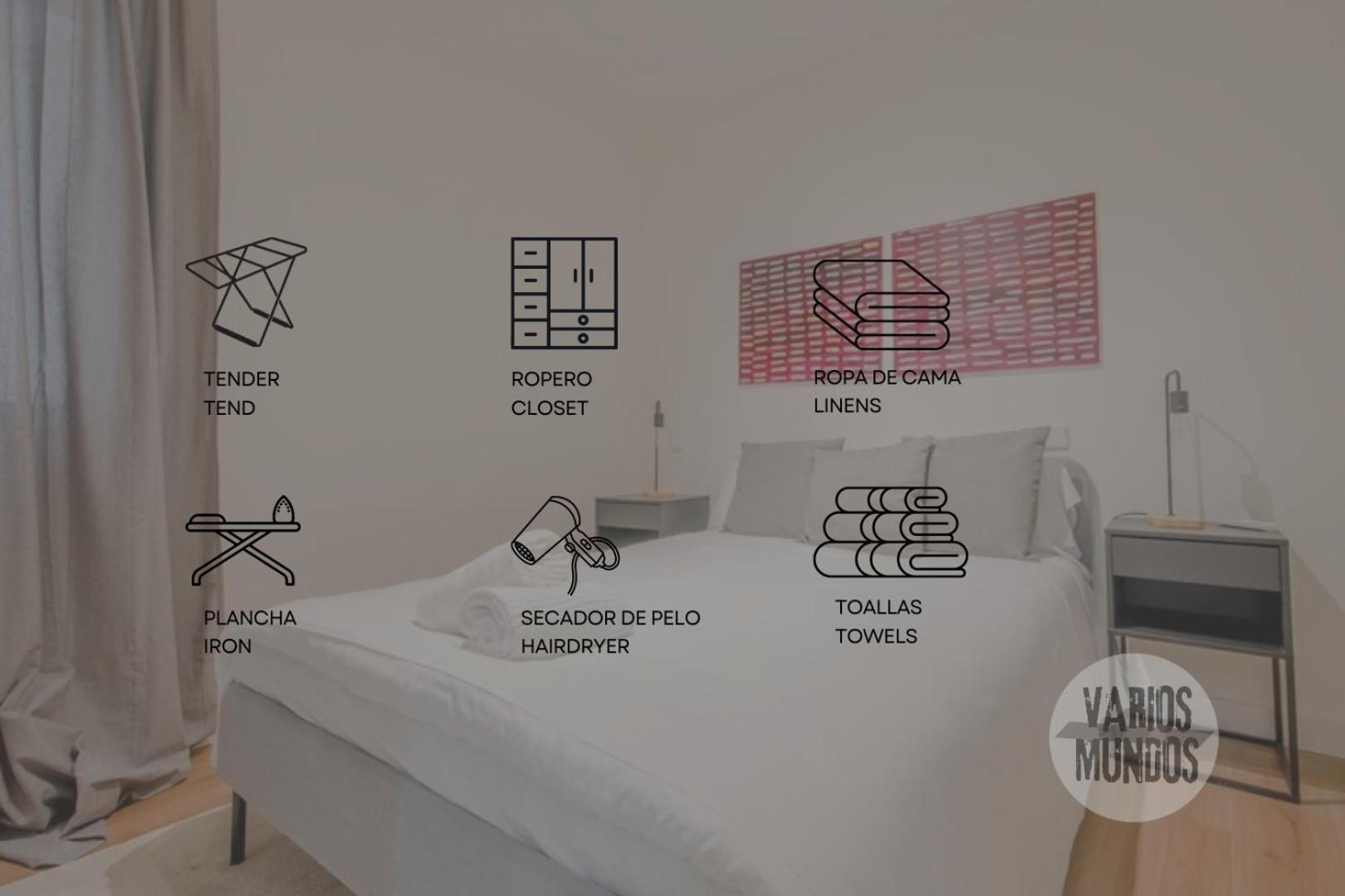 Cozy Apt Para 6Pax A Escasos Metros Del Retiro - Madrid E1 외부 사진